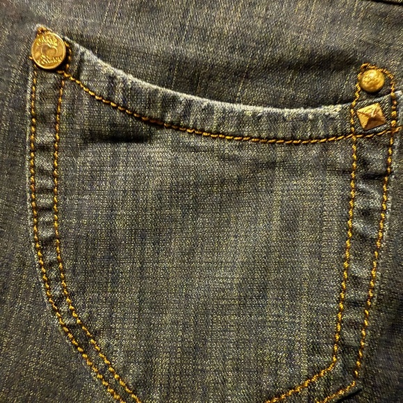 Vintage Rare Apple Bottoms Blue Jeans Classic Fit Size 11/12 - Picture 4 of 12